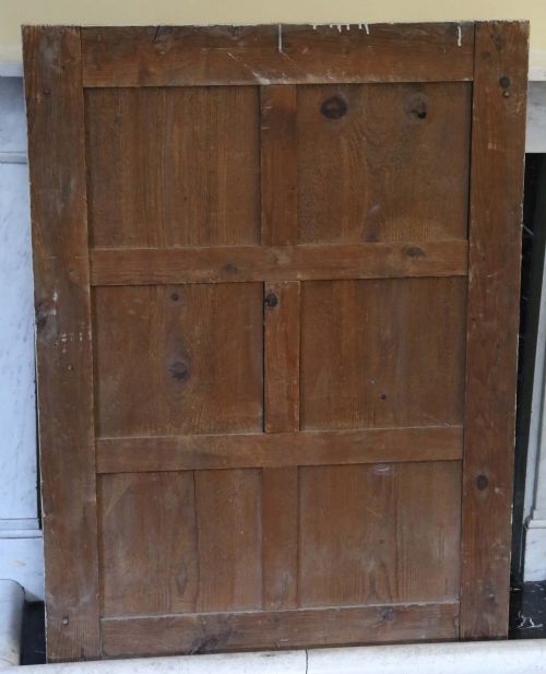 ANTIQUE LARGE QUALITY PAINTED OVERMANTLE MIRROR 19TH CENTURY - ADDITIONAL PHOTO 4