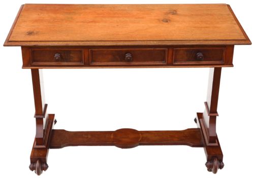 Antique Quality 19th Century Mahogany Writing Table
