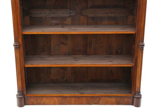 fig 2. Antique large fine quality 19th Century mahogany bookcase C1870