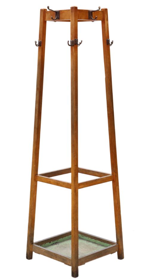 Antique Quality Early 20th Century Hall Coat Stand C1930