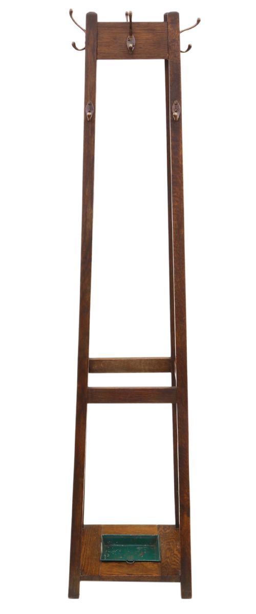 Antique Quality Early 20th Century Hall Stand for Coats Hats Sticks and Umbrellas