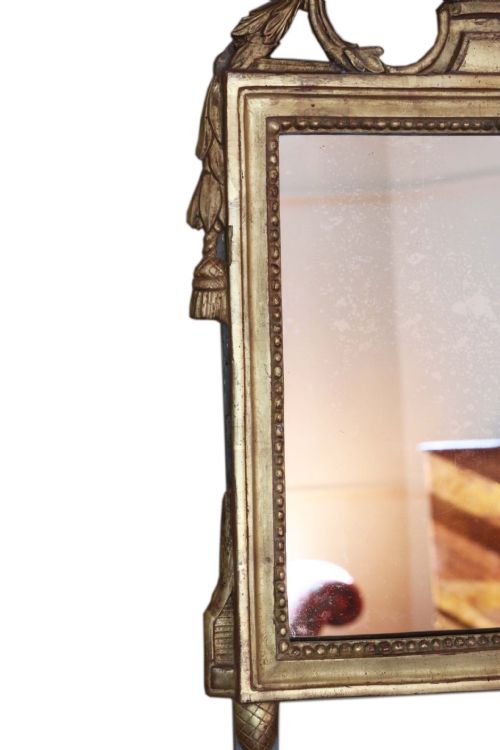 fig 1. Antique quality early 19th Century gilt overmantle wall mirror