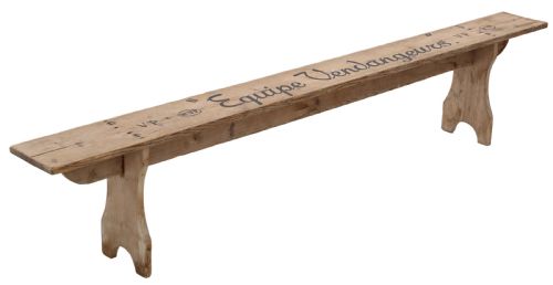 Antique Early 20th Century Garden Dining Bench