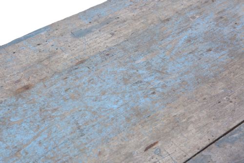 fig 1. Antique 7' painted kitchen garden refectory dining table C1900