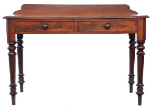 fig 1. Antique quality 19th Century mahogany writing and dressing table