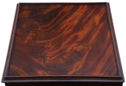 ANTIQUE QUALITY MAHOGANY BEDSIDE TABLE GEORGIAN 19TH CENTURY - ADDITIONAL PHOTO 1