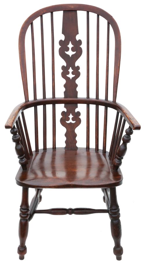 Antique Quality Ash and Elm Windsor Chair