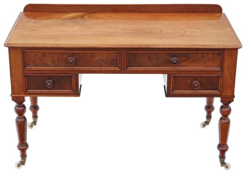 
Antique Fine Quality 19th Century Mahogany Writing Table