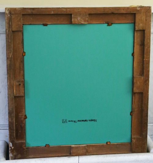 ANTIQUE LARGE 19TH CENTURY QUALITY GILT OVERMANTLE WALL MIRROR - ADDITIONAL PHOTO 5