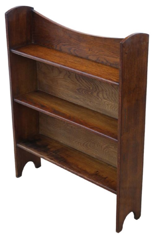 Art Nouveau Antique Oak Bookcase - Quality C1910 Piece