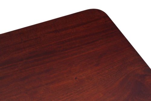ANTIQUE FINE QUALITY C1800 INLAID MAHOGANY FOLDING CARD AND TEA TABLE - ADDITIONAL PHOTO 5