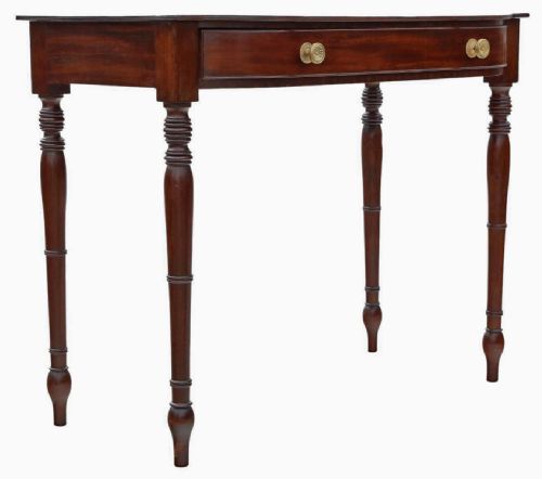fig 2. Fine Quality Antique Regency Mahogany Writing Table - C1825