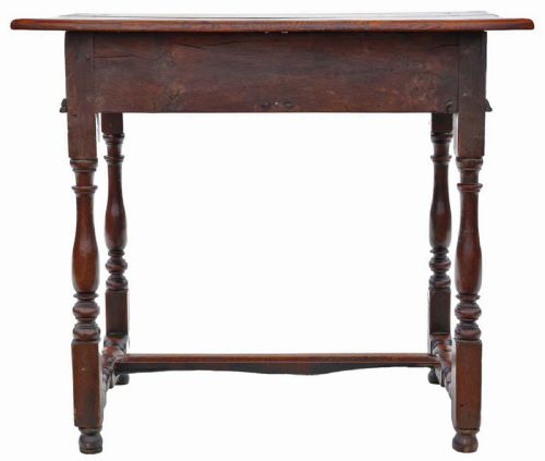 HIGHQUALITY ANTIQUE OAK WRITING TABLE EARLY 18TH CENTURY - ADDITIONAL PHOTO 6