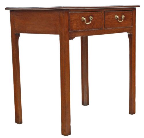 FINE QUALITY ANTIQUE OAK WRITING TABLE 19TH CENTURY - ADDITIONAL PHOTO 3