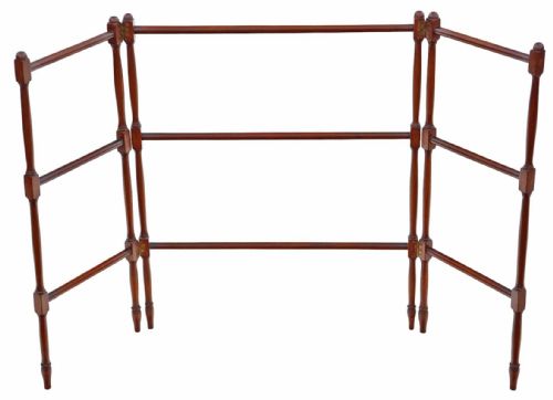 Fine Quality Antique Victorian Cloaths Horse Stand - 19th Century