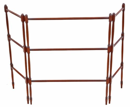 fig 1. Fine Quality Antique Victorian cloaths horse Stand - 19th Century