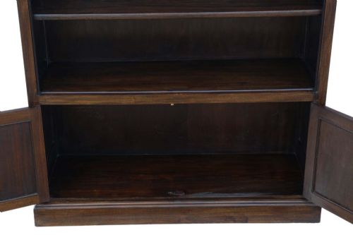 fig 2. Very Large Quality Antique mahogany Adjustable Bookcase - Circa 1920 Cooke's