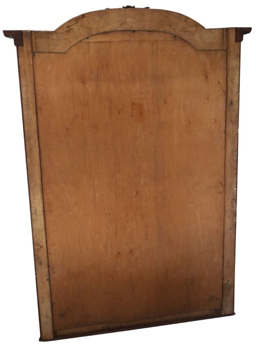 ANTIQUE VERY LARGE EARLY 20TH CENTURY MAHOGANY WALNUT FLOOR WALL MIRROR HIGHQUALITY ORNATE DESIGN - ADDITIONAL PHOTO 3