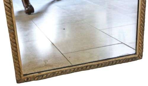 ANTIQUE C1900 LARGE GILT FULL HEIGHT FLOOR WALL DRESSING MIRROR HIGHQUALITY ORNATE DESIGN - ADDITIONAL PHOTO 2