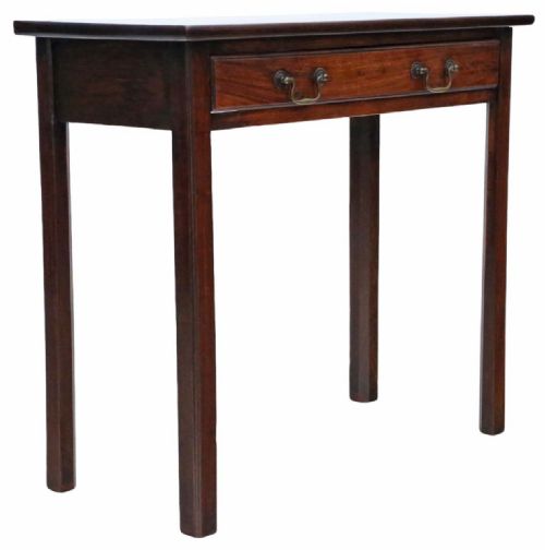FINE QUALITY ANTIQUE GEORGIAN CUBAN MAHOGANY WRITING TABLE LATE 18TH CENTURY - ADDITIONAL PHOTO 4