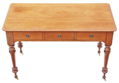fig 2. Fine Quality Antique Mahogany Writing Table - 19th Century
