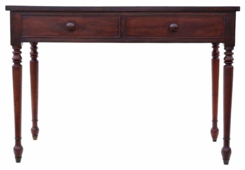 Antique Quality Writing Dressing Table 19th Century Mahogany