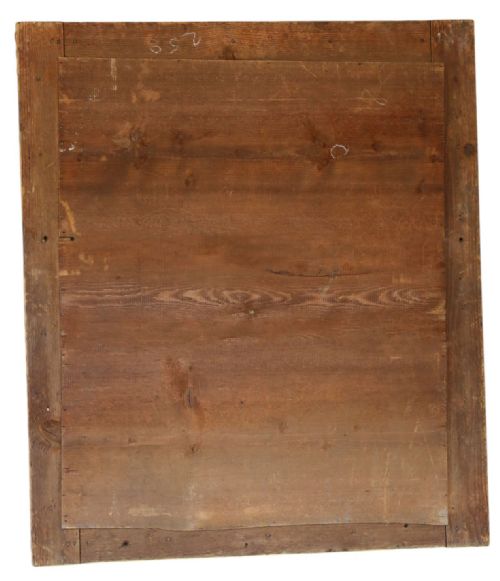 LARGE ANTIQUE 19TH CENTURY GILT OVERMANTLE WALL MIRROR ORNATE GOLD FRAME VINTAGE DECOR - ADDITIONAL PHOTO 5