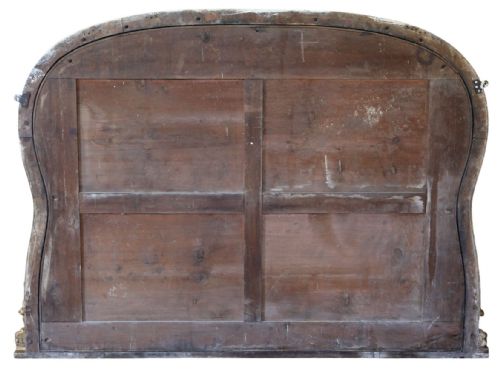 ANTIQUE GILT OVERMANTLE WALL MIRROR VERY LARGE 19TH CENTURY GOLD FRAME VINTAGE STATEMENT PIECE - ADDITIONAL PHOTO 7