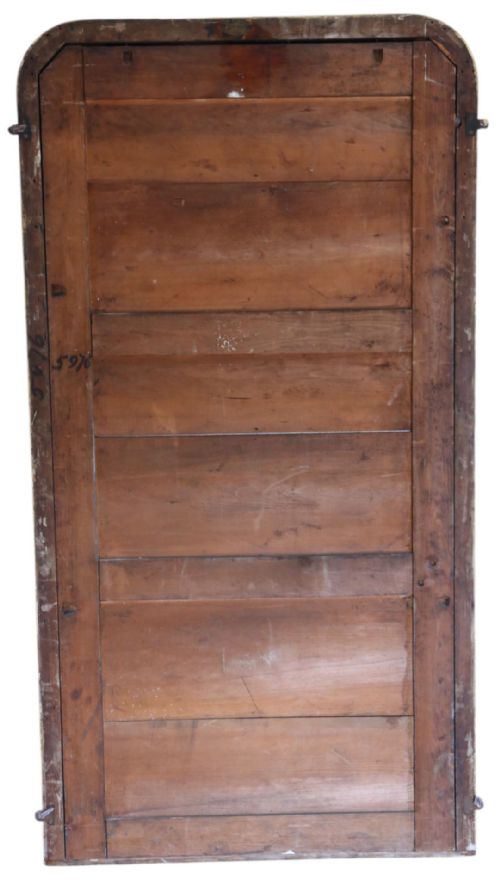 fig 6. Large 19th Century Antique Gilt full height floor Mirror – Gold Vintage Statement Frame London Maker Charles Nosotti