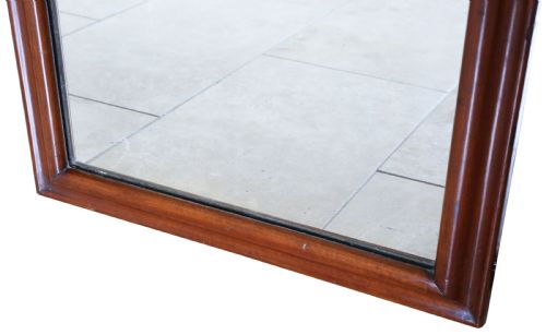 fig 3. Large 19th Century Antique Mahogany Full-Height Floor Mirror – Statement Frame
