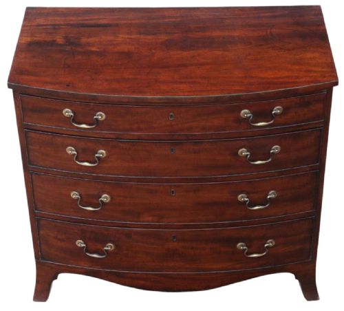 Antique Late 18th / Early 19th Century Georgian Mahogany Chest of Drawers C.1800 – Fine Quality