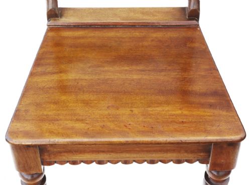 fig 1. Antique 19th Century Pair of light Mahogany kitchen Chairs – Fine Quality Seating