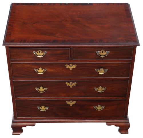 ANTIQUE GEORGIAN MAHOGANY CHEST OF DRAWERS FINE QUALITY LATE 18TH EARLY 19TH CENTURY - ADDITIONAL PHOTO 5