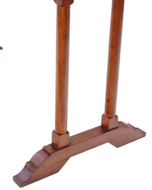 fig 1. Antique C1900 Walnut Towel Rail Stand – Walnut Furniture