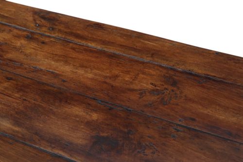 ANTIQUE 19TH CENTURY PINE DINING TABLE WITH DRAWER FINE QUALITY - ADDITIONAL PHOTO 5