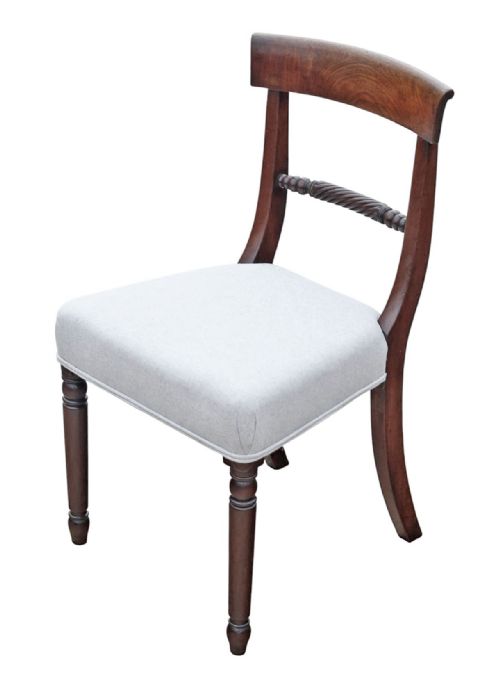 fig 2. Antique 19th Century Mahogany Set of 4 Dining Chairs – Fine Quality Furniture