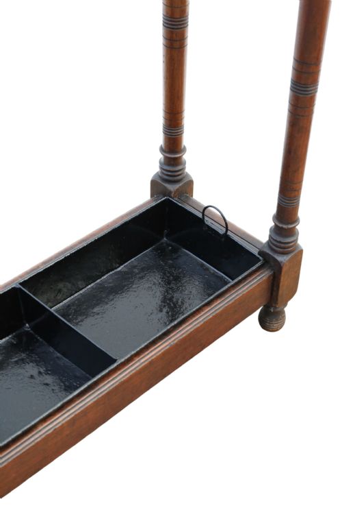 fig 1. Antique c.1900 Mahogany Umbrella Stand – Fine Quality Country House Furniture