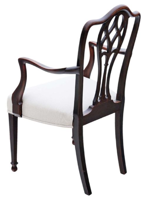 fig 2. Antique c.1900 Set of 12 Mahogany Dining Chairs – Fine Quality