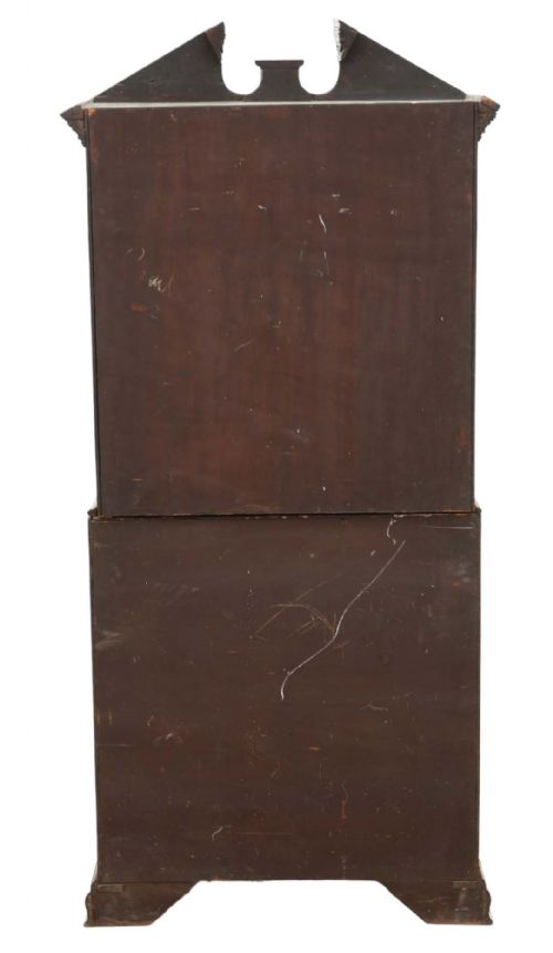 ANTIQUE 18TH CENTURY GEORGIAN LARGE WALNUT BUREAU BOOKCASE HIGHQUALITY - ADDITIONAL PHOTO 6