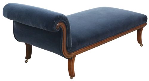 fig 2. Antique 19th Century Mahogany Day Bed– Fine Quality