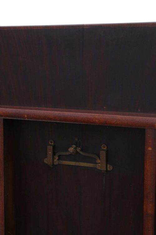 ANTIQUE 19TH CENTURY REGENCY CUBAN MAHOGANY DINING TABLE BY JAMES MEIN FINE QUALITY - ADDITIONAL PHOTO 8