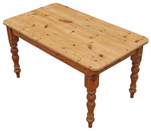 ANTIQUE 19TH CENTURY PINE KITCHEN TABLE QUALITY COUNTRY FURNITURE - ADDITIONAL PHOTO 1