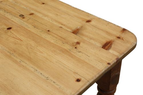 ANTIQUE 19TH CENTURY PINE KITCHEN TABLE QUALITY COUNTRY FURNITURE - ADDITIONAL PHOTO 5