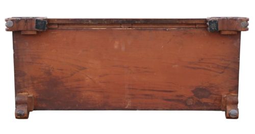 ANTIQUE 19TH CENTURY REGENCY MAHOGANY DRESSING TABLE MIRROR FINE QUALITY - ADDITIONAL PHOTO 7