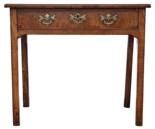 ANTIQUE 18TH CENTURY GEORGIAN WALNUT WRITING TABLE FINE QUALITY - ADDITIONAL PHOTO 5