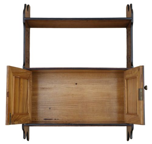 ANTIQUE 19TH CENTURY LIMEWOOD WALL SHELVES FINE QUALITY - ADDITIONAL PHOTO 3