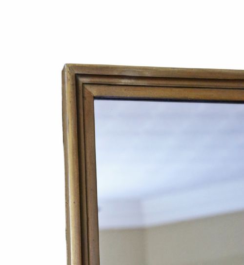 ANTIQUE C1910 GILT OVERMANTLE MIRROR FINE QUALITY - ADDITIONAL PHOTO 3