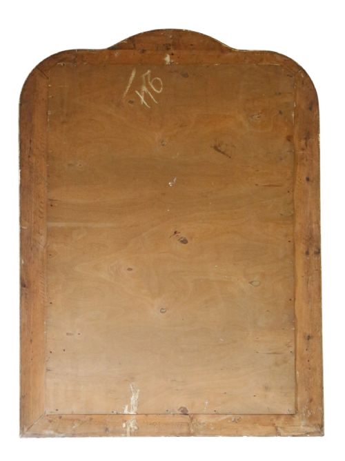 ANTIQUE 19TH CENTURY GILT OVERMANTLE MIRROR FINE QUALITY - ADDITIONAL PHOTO 7