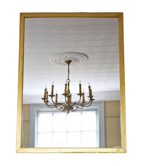 Antique Early 20th Century Gilt Overmantle Mirror – Fine Quality
