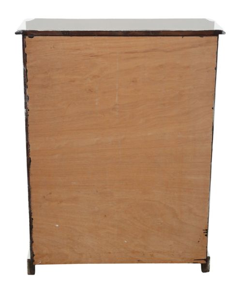 ANTIQUE QUALITY C1925 PAINTED BOOKCASE DISPLAY CABINET - ADDITIONAL PHOTO 5